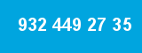 932 449 27 35 932 449 27 35